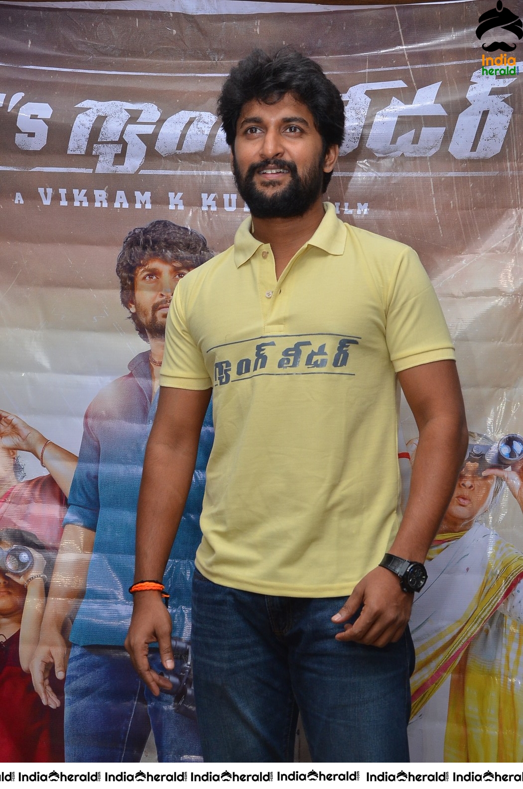 Nani At Gang Leader Press Meet In Rajmundry Set 2