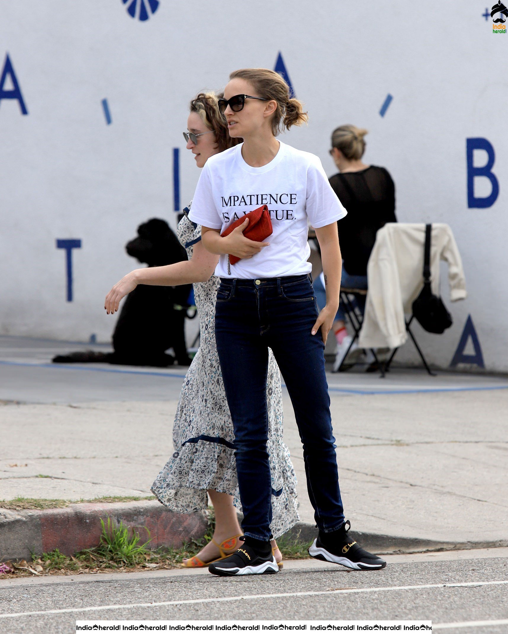 Natalie Portman Caught by Paparazzi as she was seen in Los Angeles