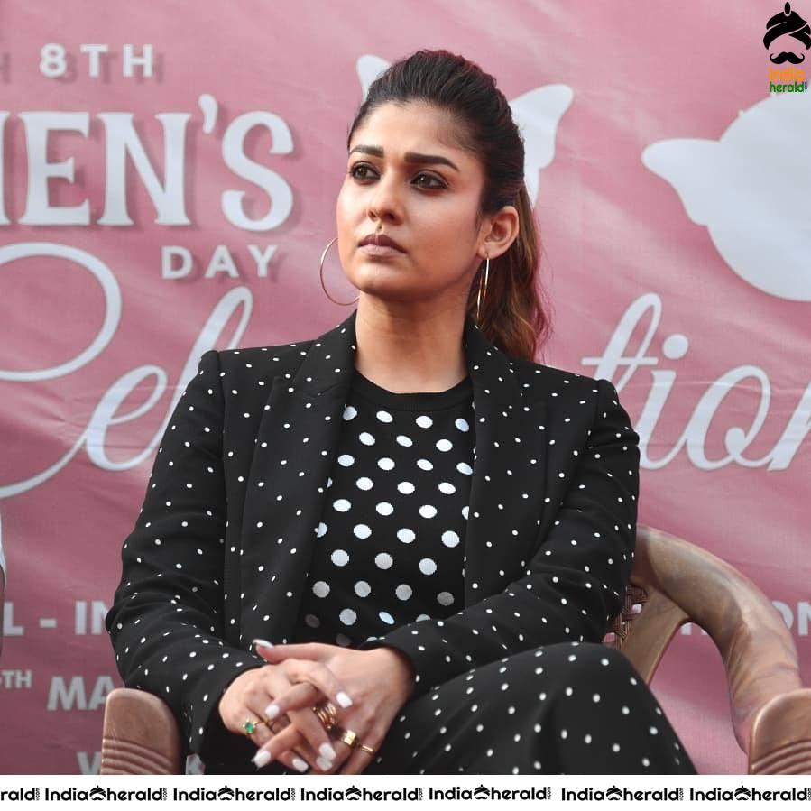 Nayantara clicked at Womens day celebration by the IRS Association of Income Tax Department in Chennai