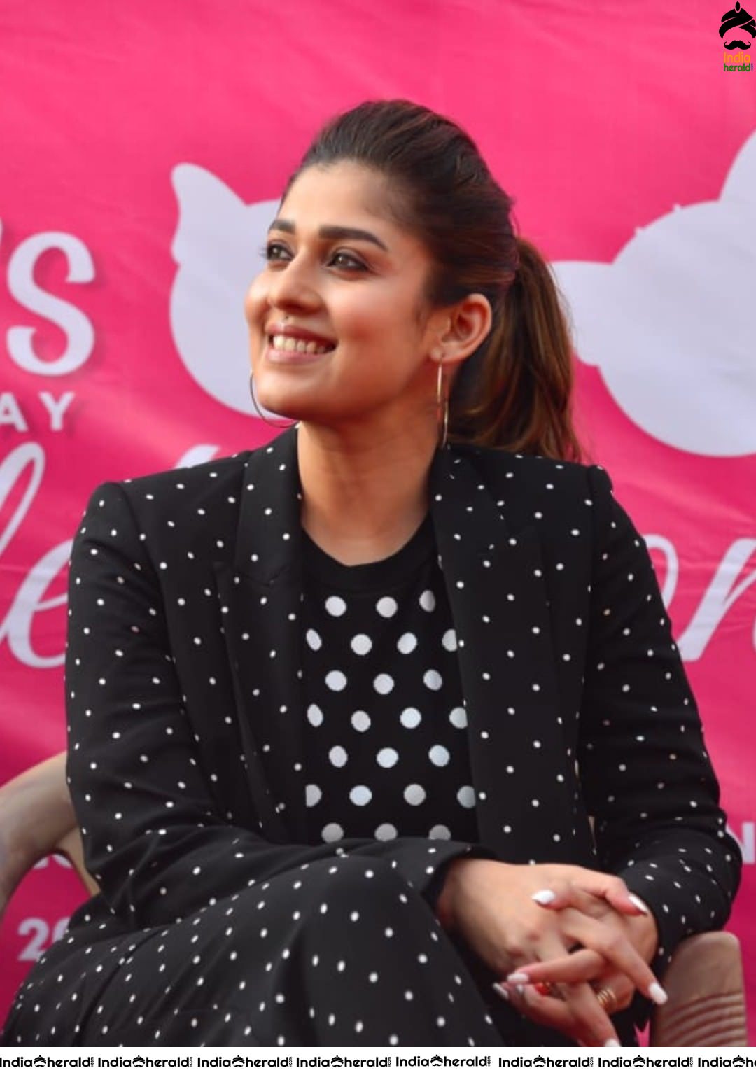 Nayantara clicked at Womens day celebration by the IRS Association of Income Tax Department in Chennai