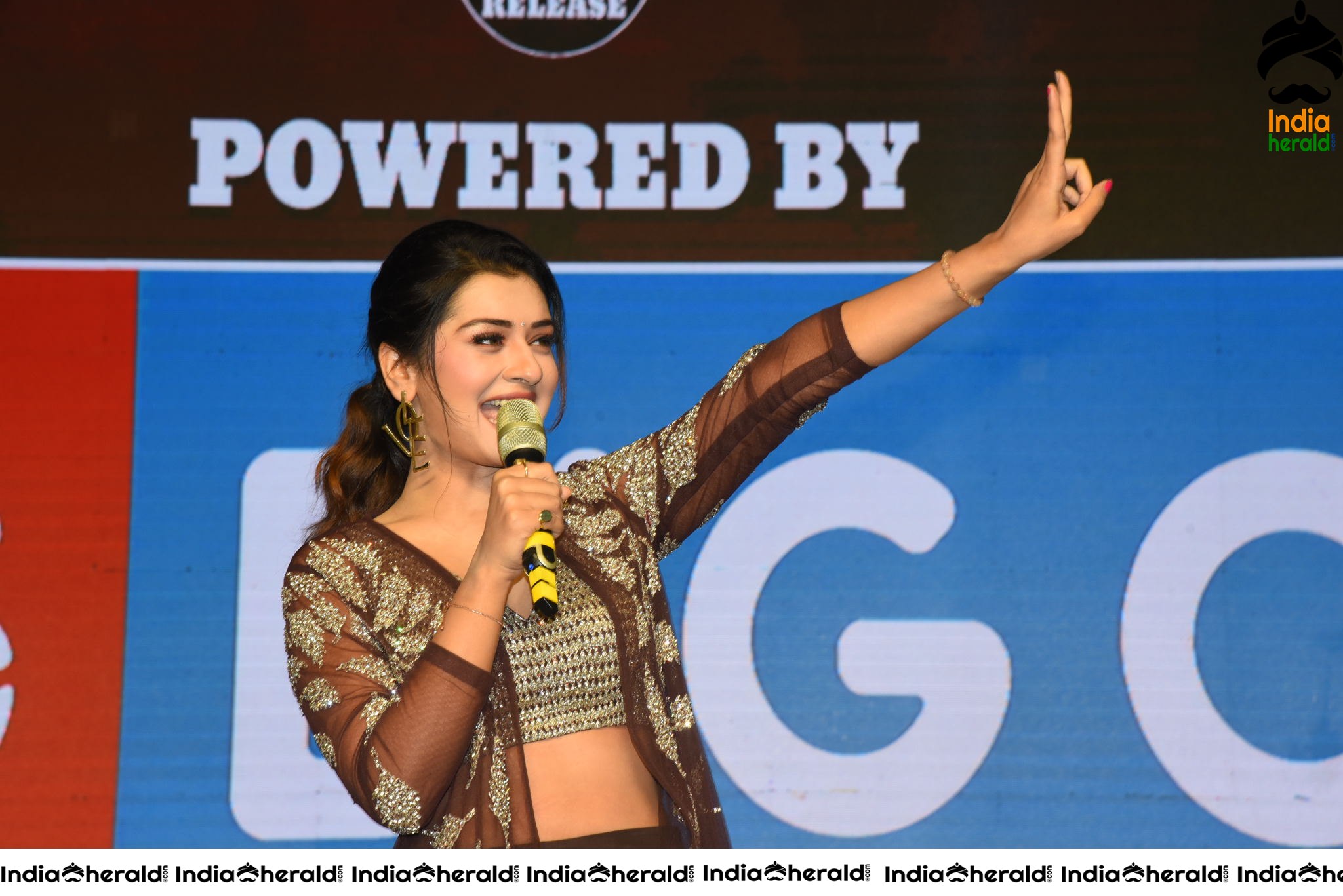 Payal Rajput Hot Speech at Venky Mama Event Set 2