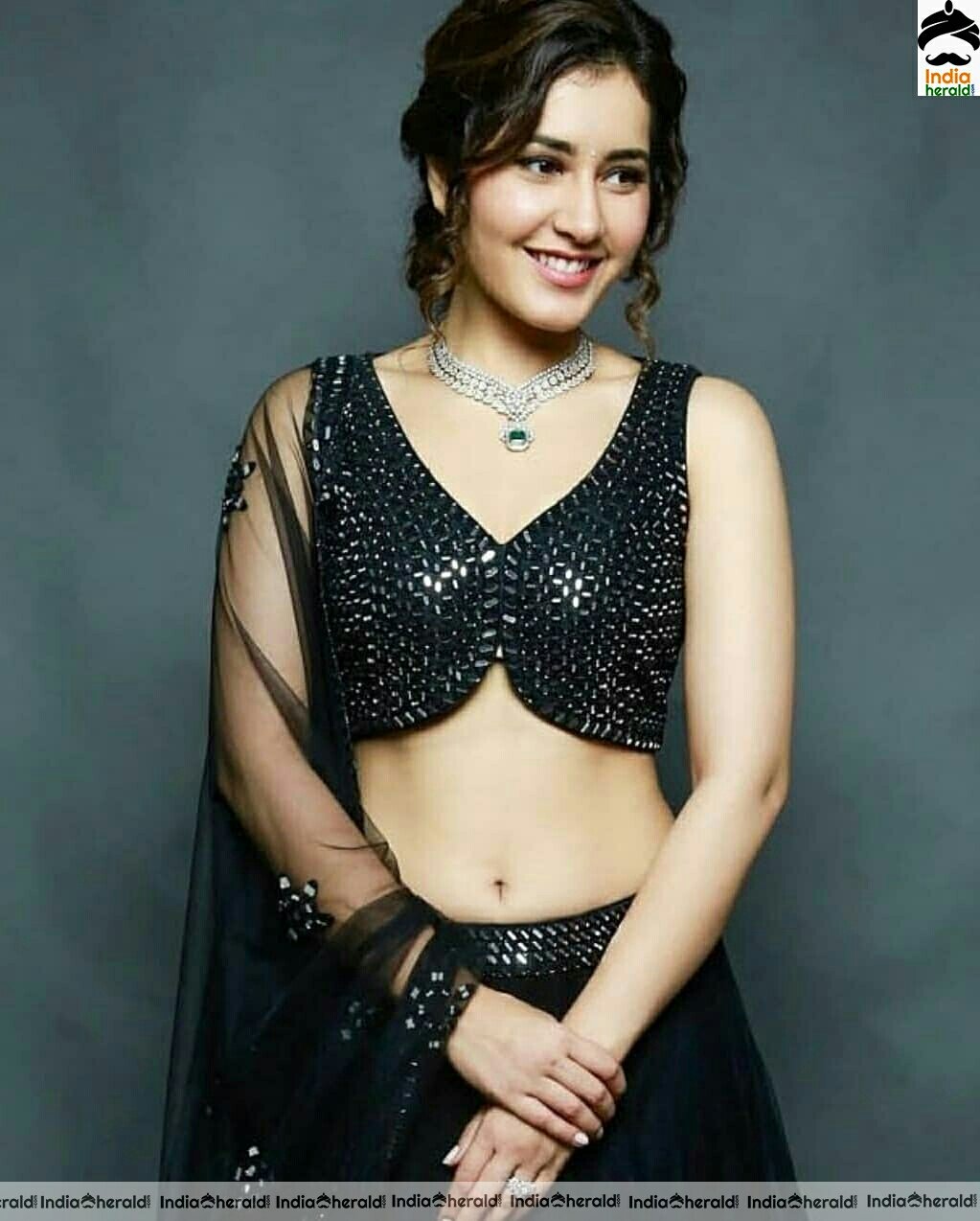 Raashi khanna too hot to handle in these photos where she exposes her milky assets