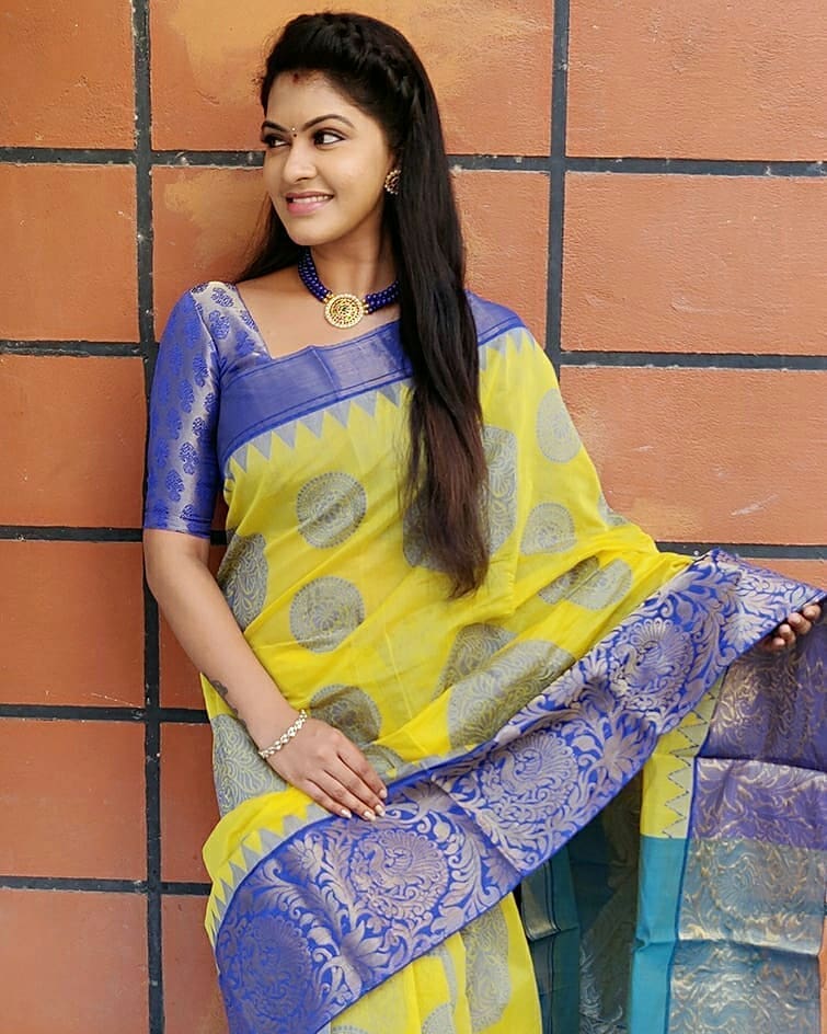 Rachitha Looks Gorgeous In Traditional Dress