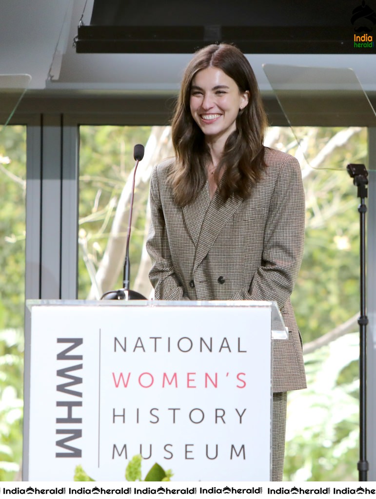 Rainey Qualley at Women Making History Awards in LA