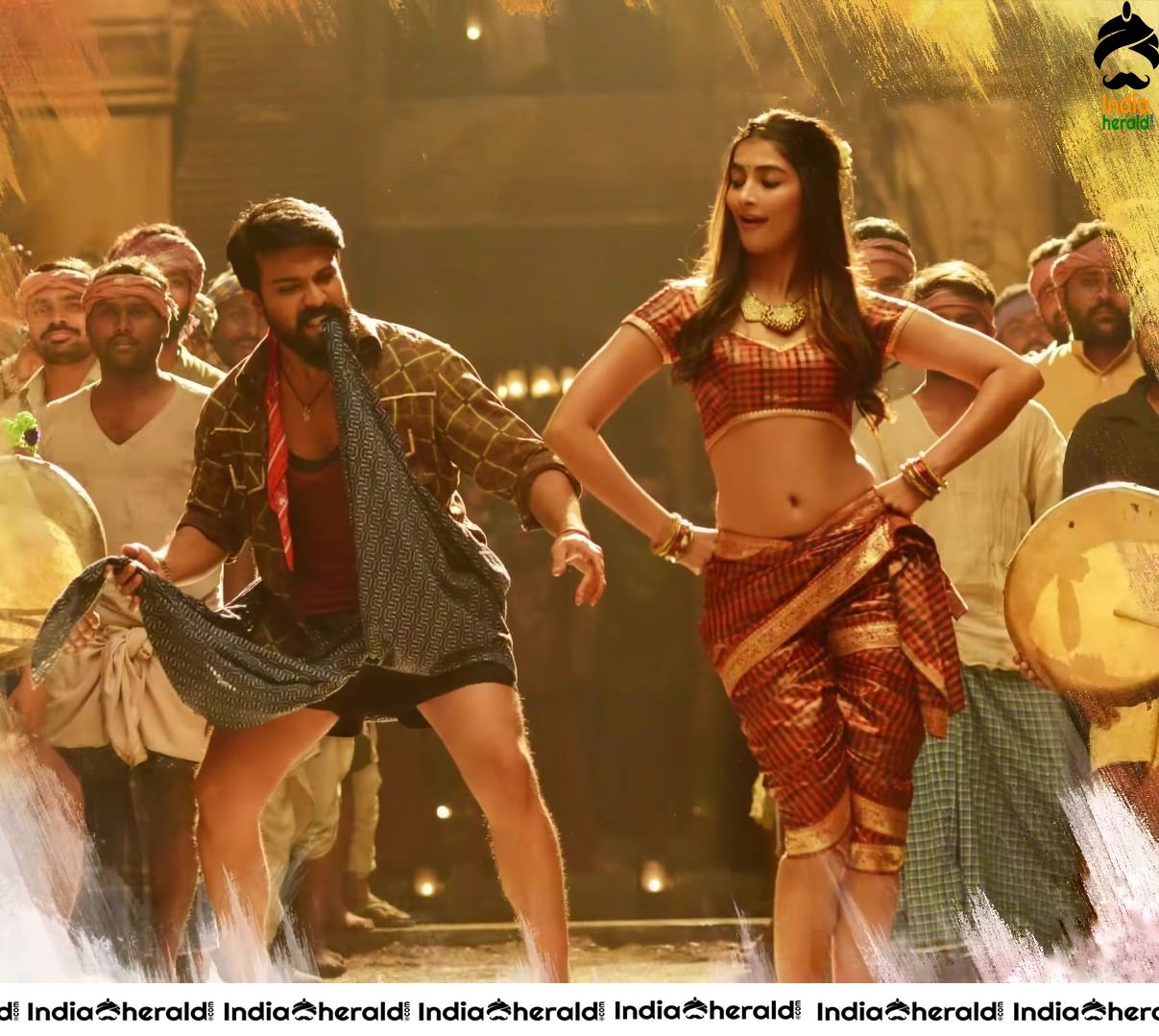 Samantha and Pooja Hegde Hot Photos from Rangasthalam Movie