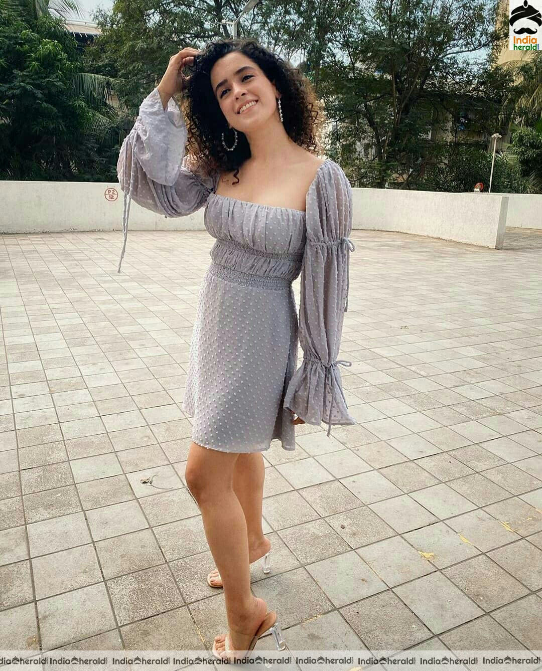 Sanya Malhotra Hot Compilation Stills