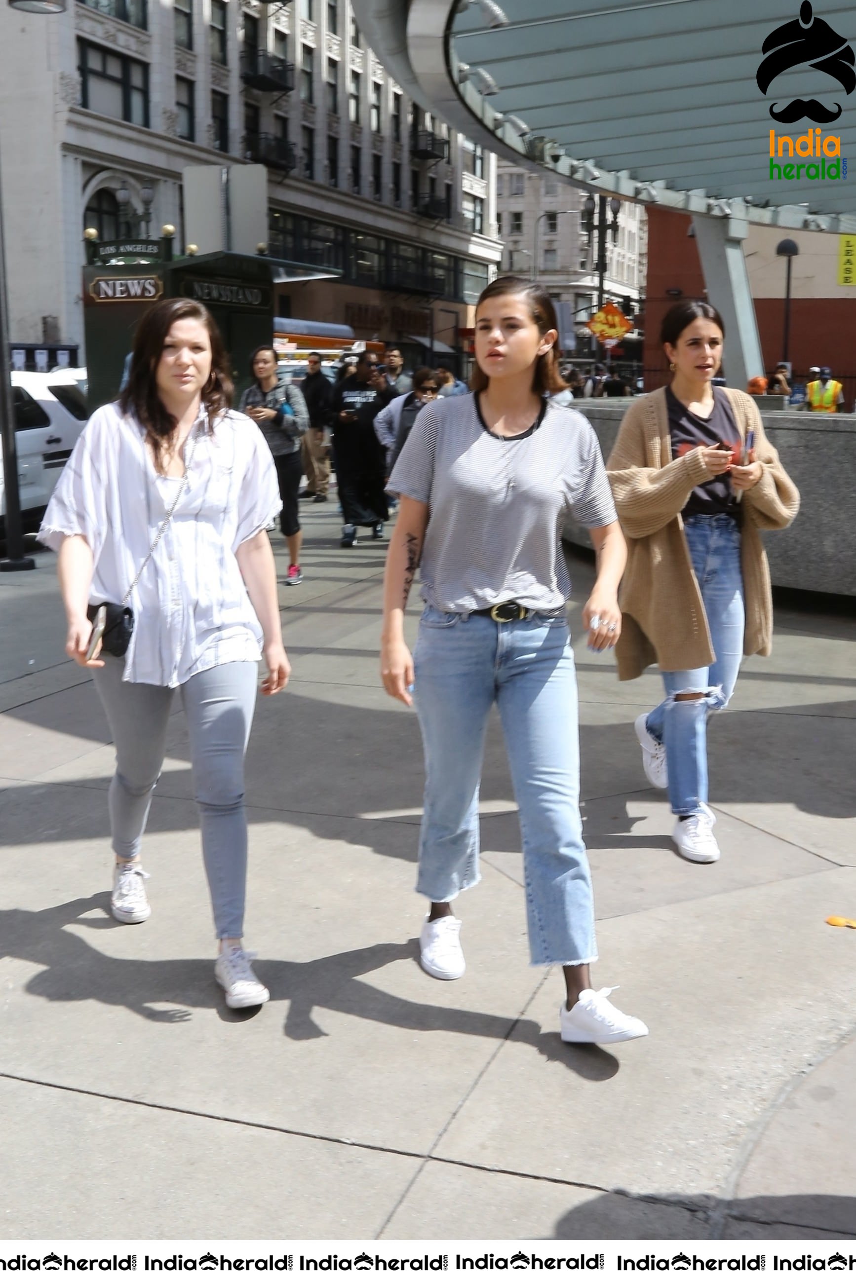 Selena Gomez Leaving the March For Our Lives Rally in LA Set 1