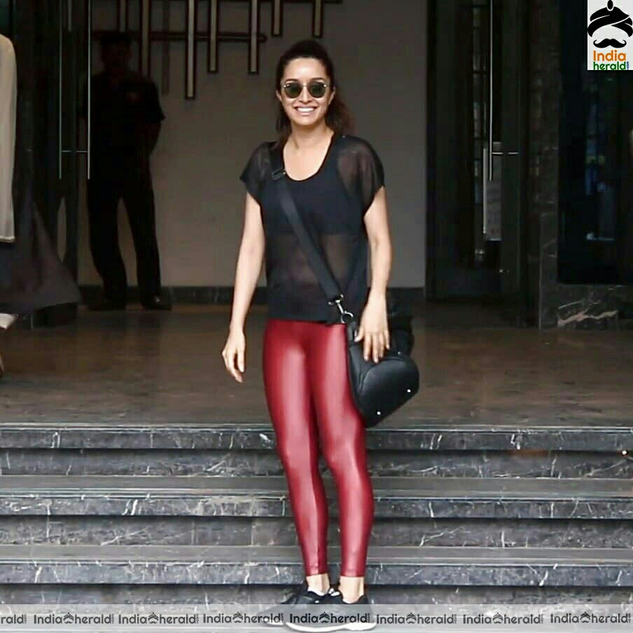 Shraddha Kapoor is a complete mast hottie in this tight Pilates dress