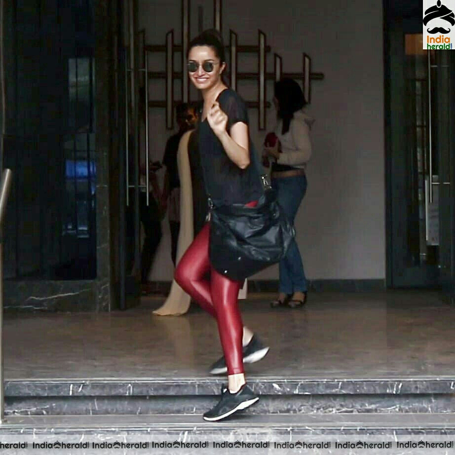 Shraddha Kapoor is a complete mast hottie in this tight Pilates dress