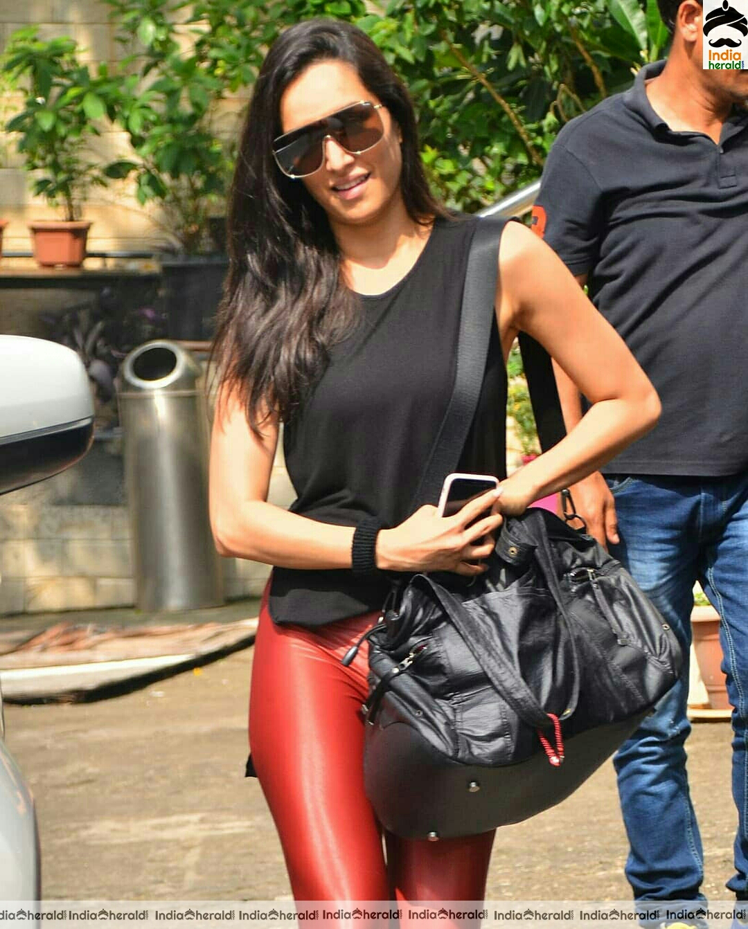 Shraddha Kapoor oozing hotness in tight Pilates dress