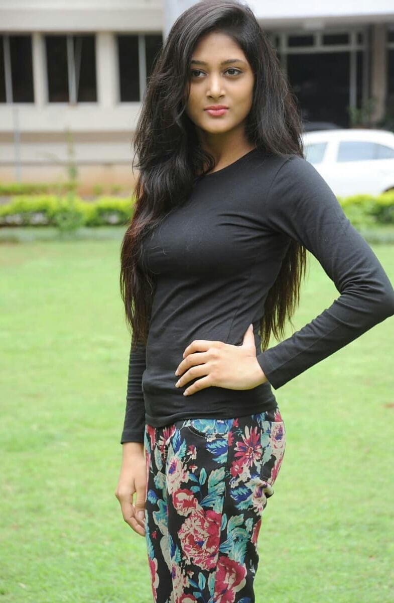 Sushma Raj Spicy Hot In Tight Black Dress