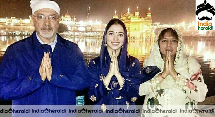 Tamanna at Amritsar Golden Temple