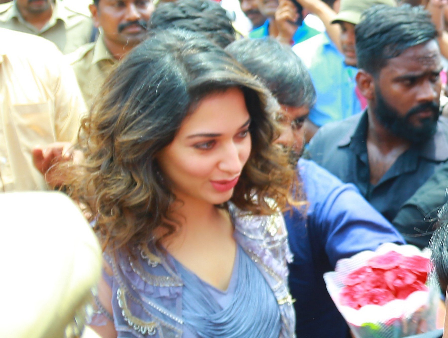 Tamannaah Bhatia Launches B New Mobile Store At Karim Nager Set 1