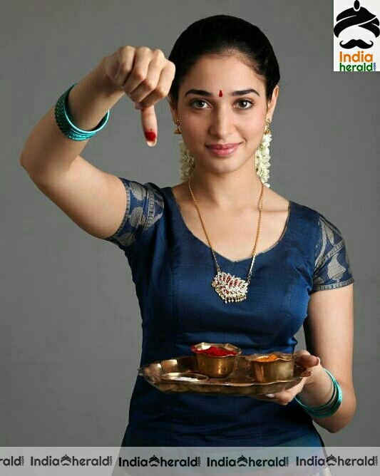 Tamannaah Cute Unseen Traditional Dress Stills