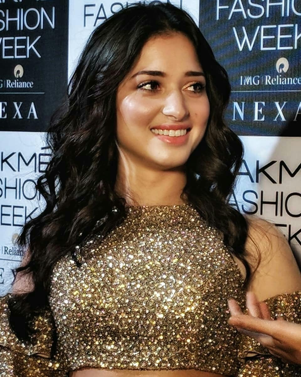 Tamannaah Hot At Lakme Fashion Week Show