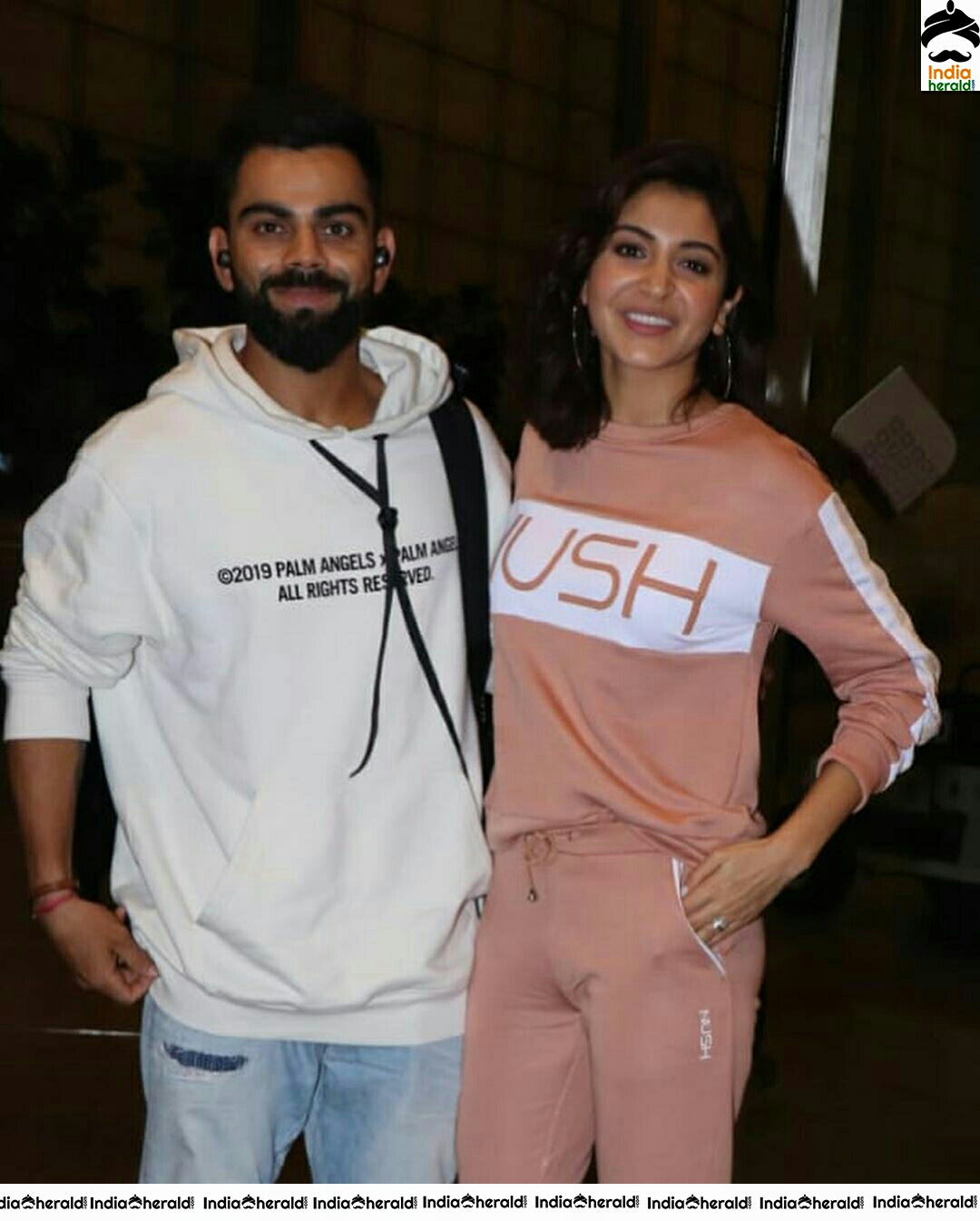 Virushka Spotted Together At Mumbai Airport