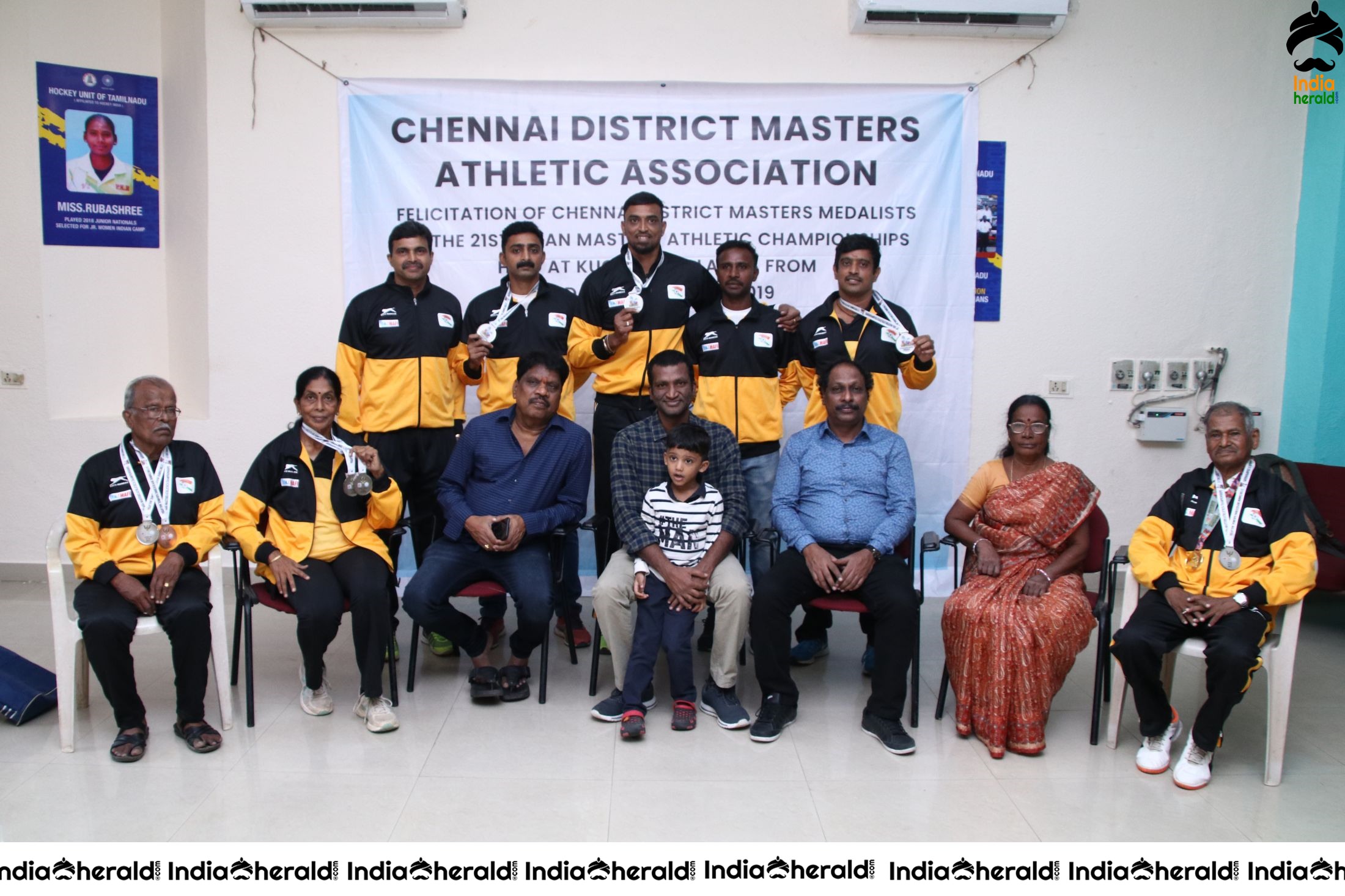 21st Asian Masters Athletic Championship 2019 Winners Meet Set 2