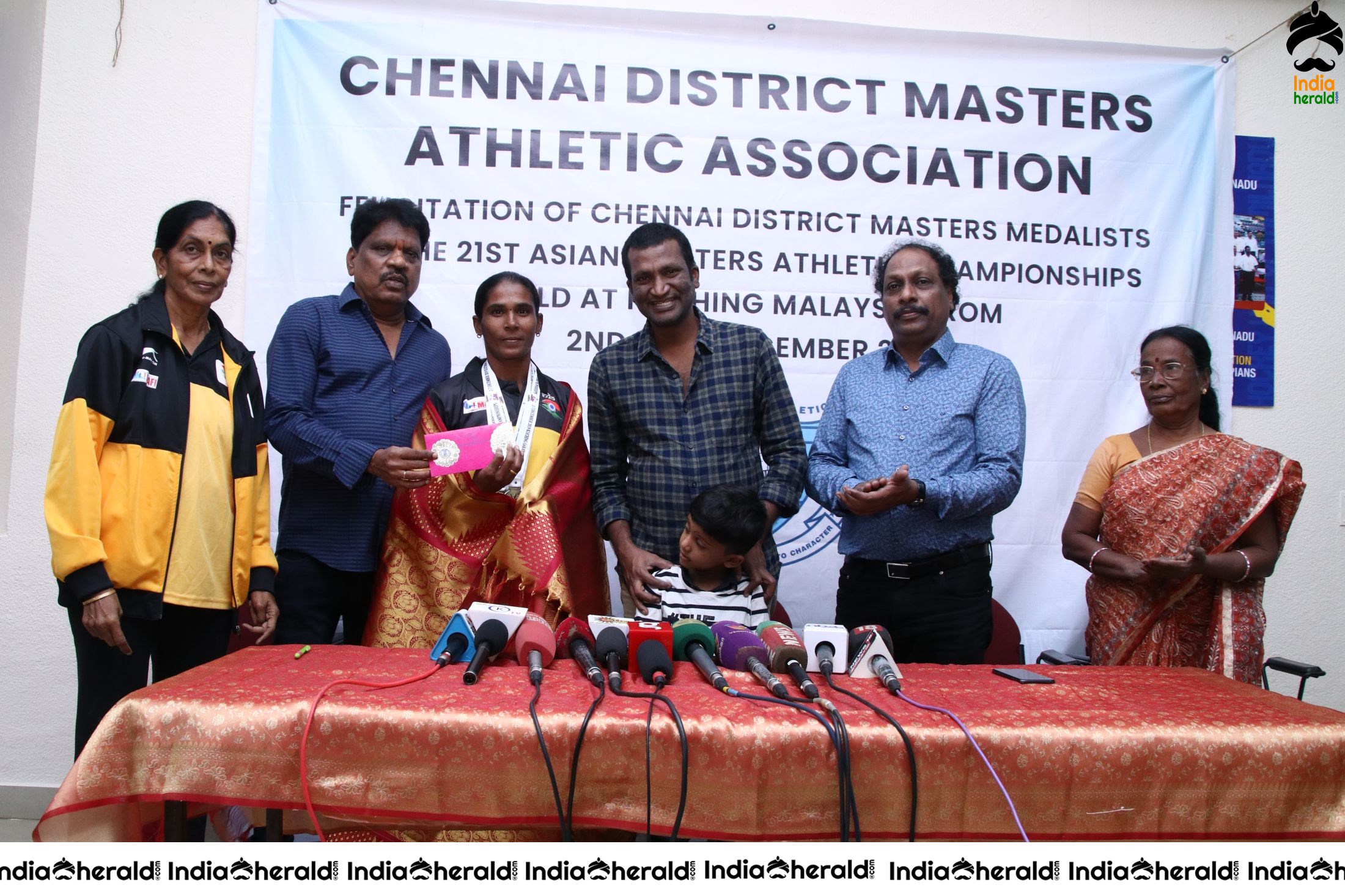 21st Asian Masters Athletic Championship 2019 Winners Meet Set 2