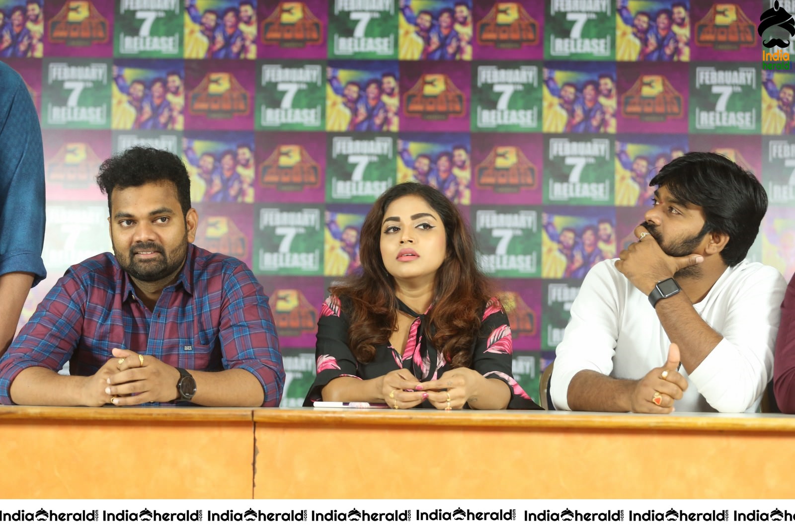 3 Monkeys Movie Press Meet Stills Set 3