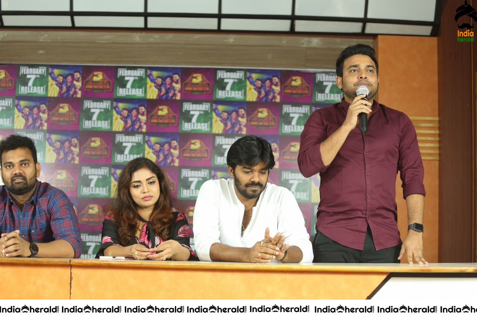 3 Monkeys Movie Press Meet Stills Set 3