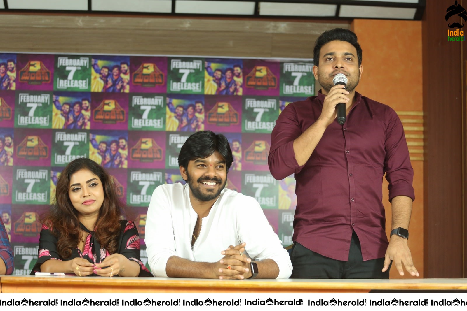 3 Monkeys Movie Press Meet Stills Set 3