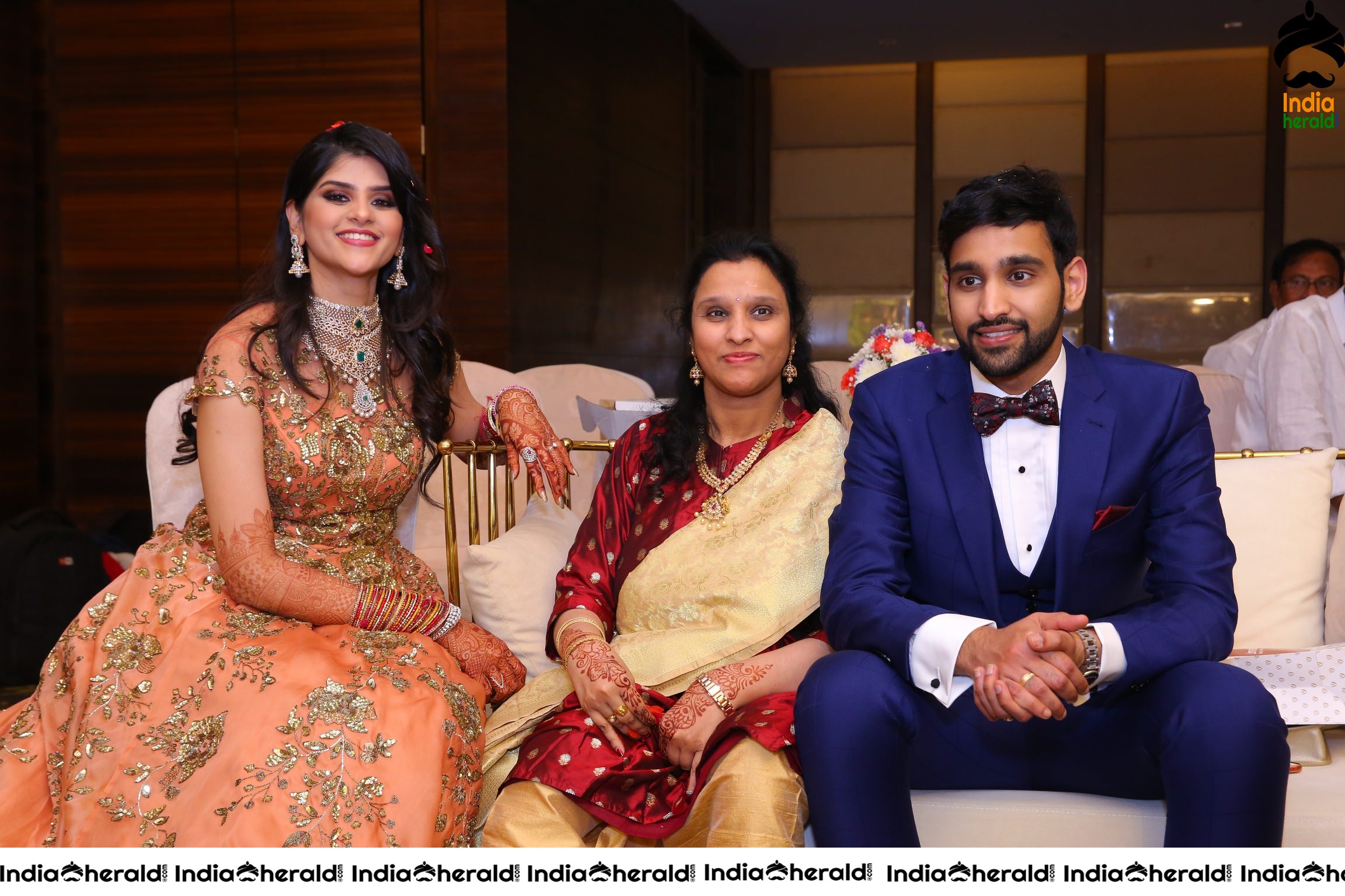 Actor Krishna Raju Family Wedding Photos Set 4