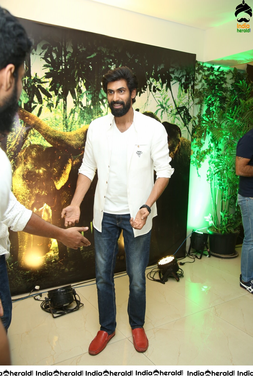 Aranya Movie Teaser Launch Photos Set 1