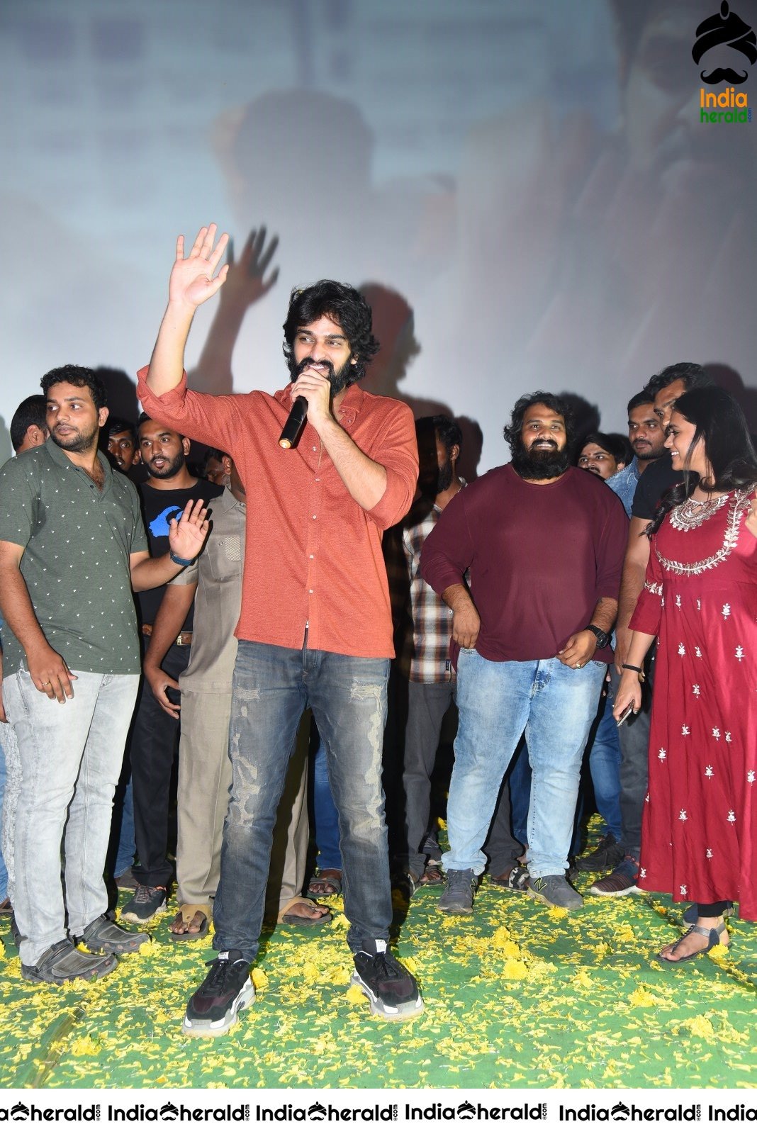 Aswathama Movie Success tour at Ongole Set 3