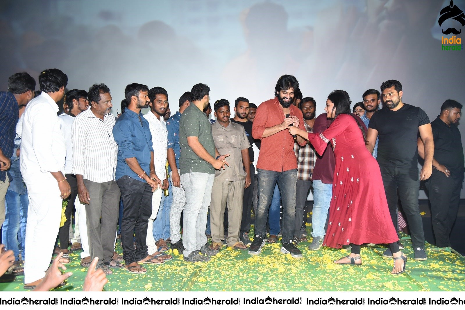 Aswathama Movie Success tour at Ongole Set 3