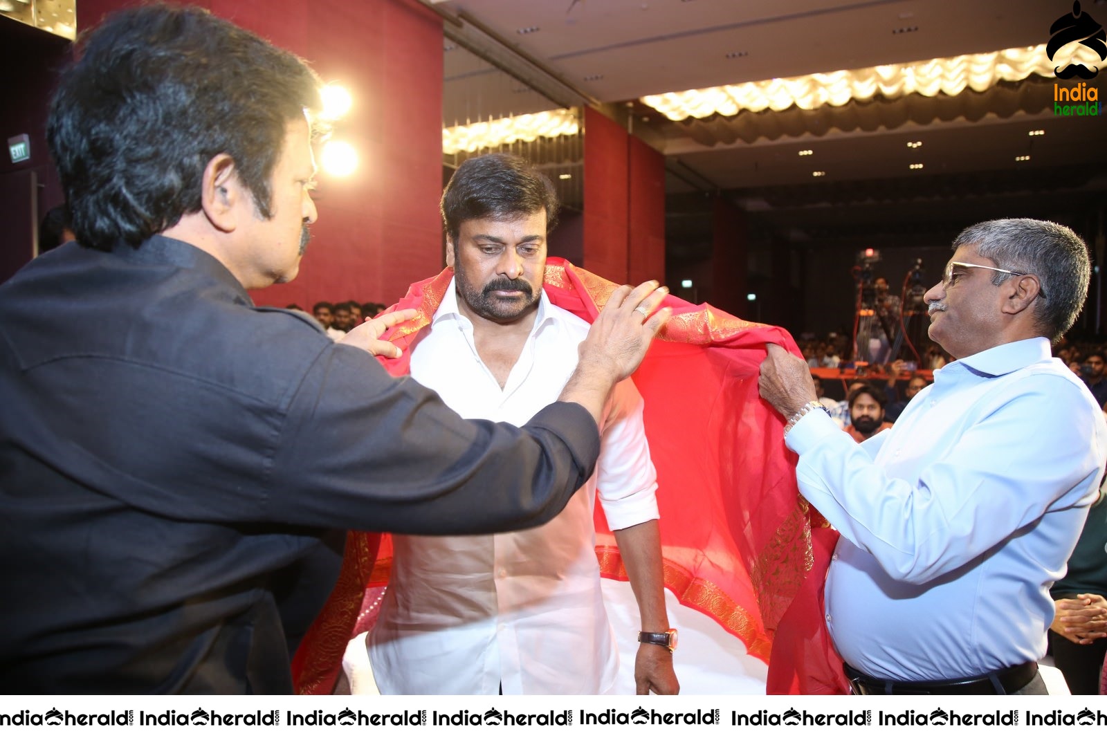 Chiranjeevi at O Pitta Katha Movie Event Set 1