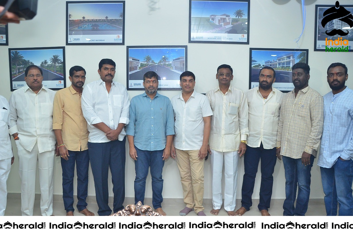 Dil Raju and Shirish Inaugurate Srivari Avenues Set 5