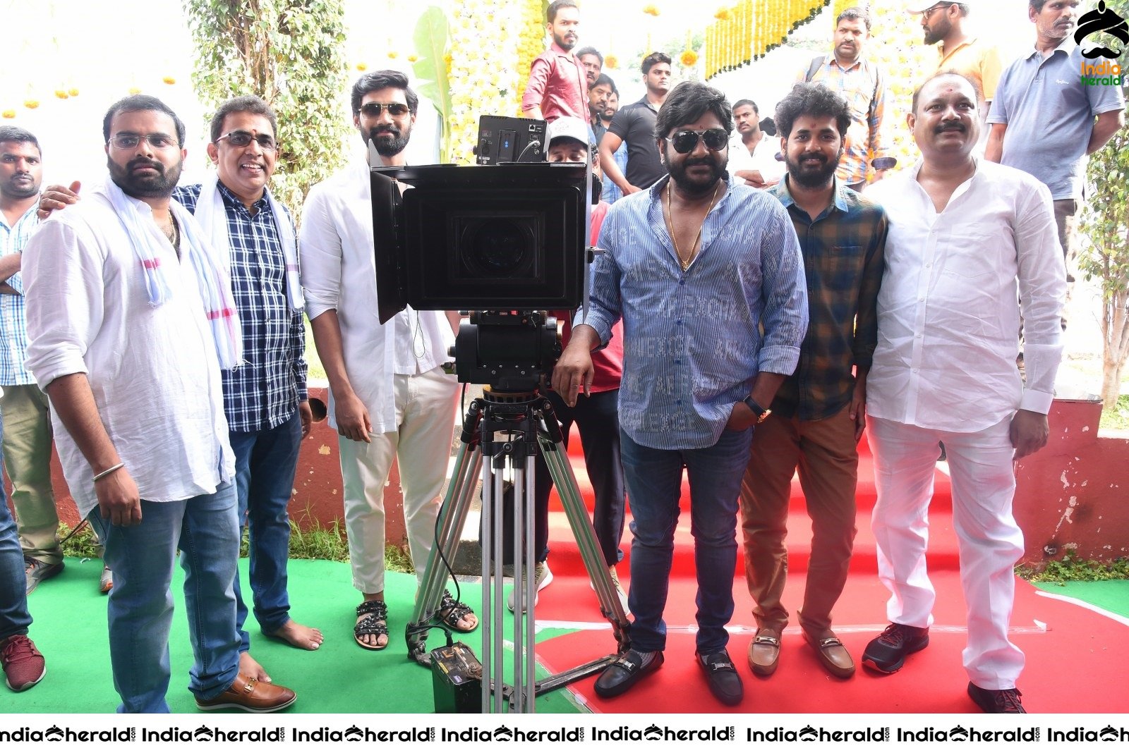 Ganesh Bellamkonda Movie opening Stills Set 4