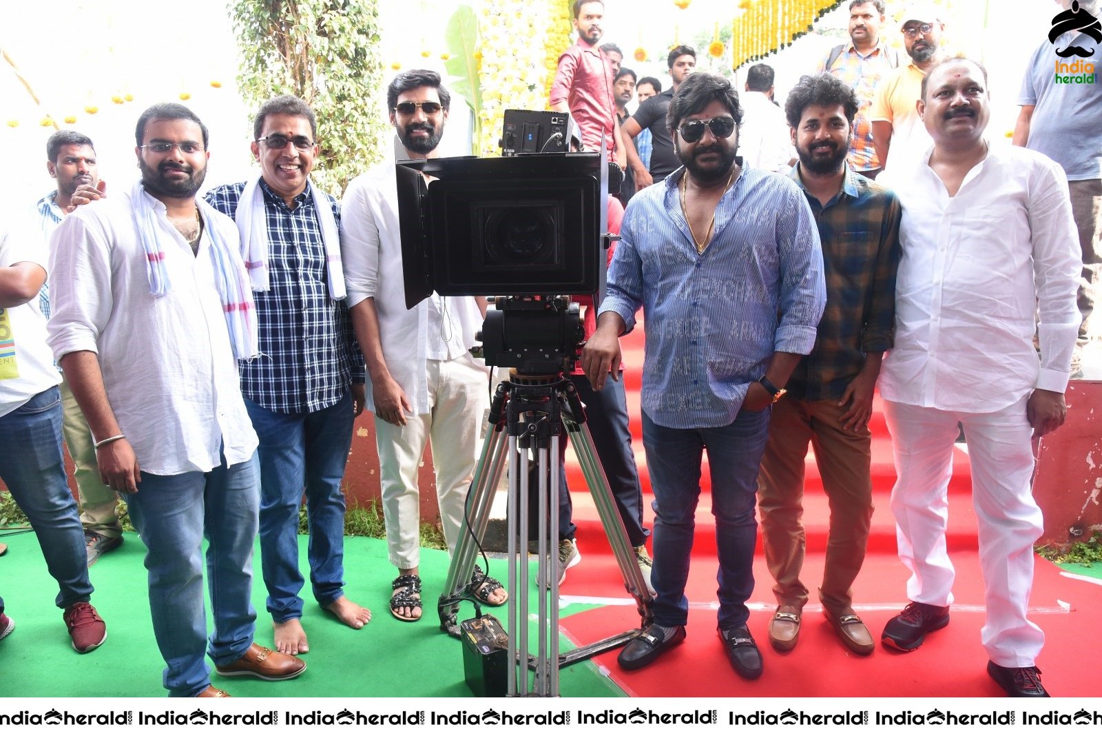 Ganesh Bellamkonda Movie opening Stills Set 4