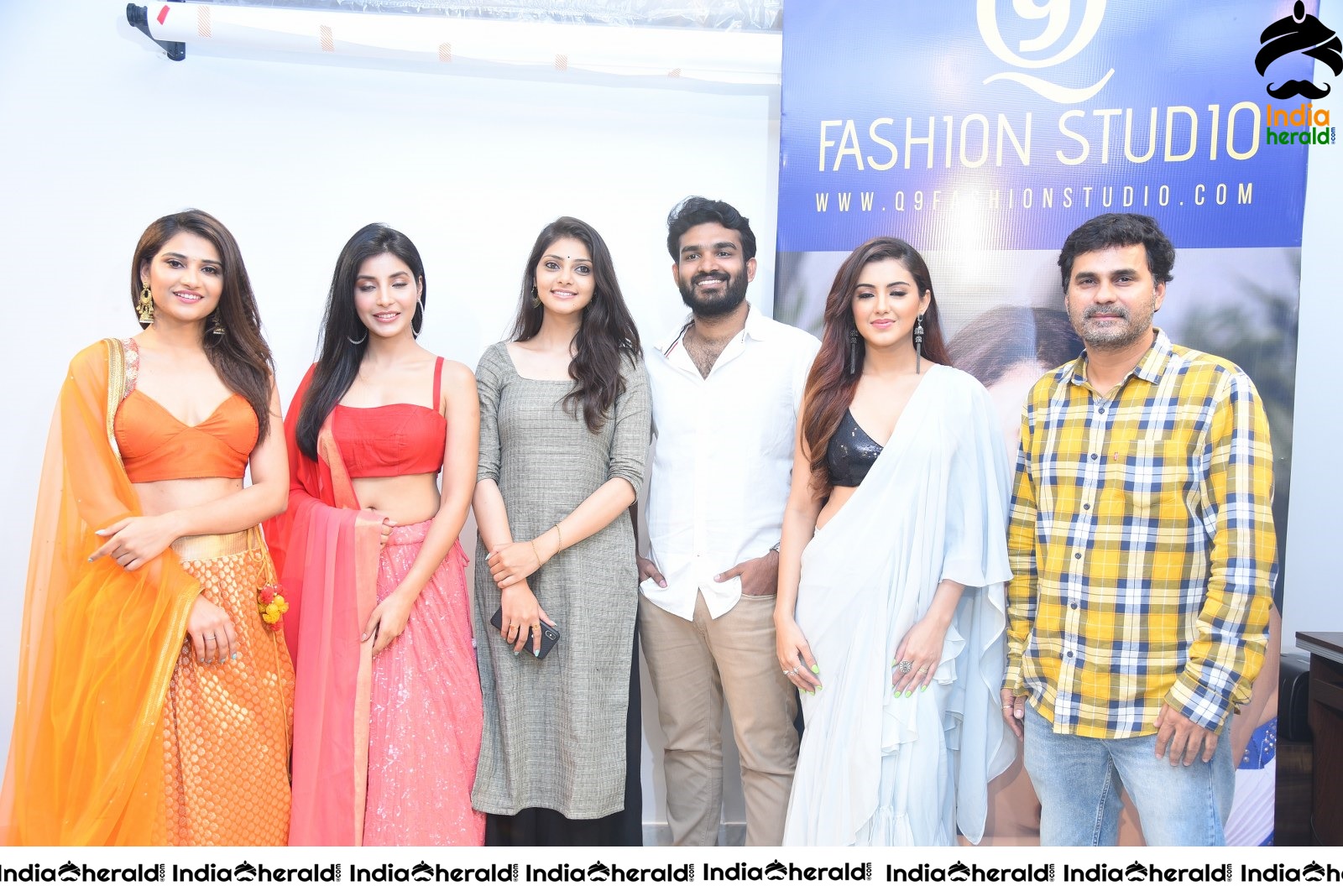 Group Photos taken with Malvika Sharma and Priya Singh at the Launch Set 1