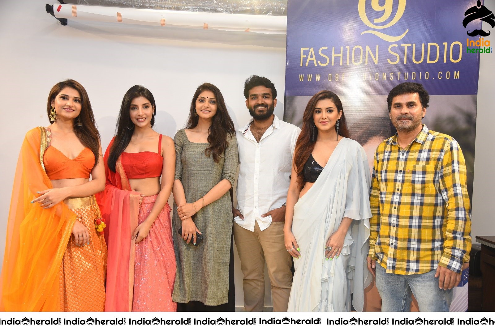 Group Photos taken with Malvika Sharma and Priya Singh at the Launch Set 1