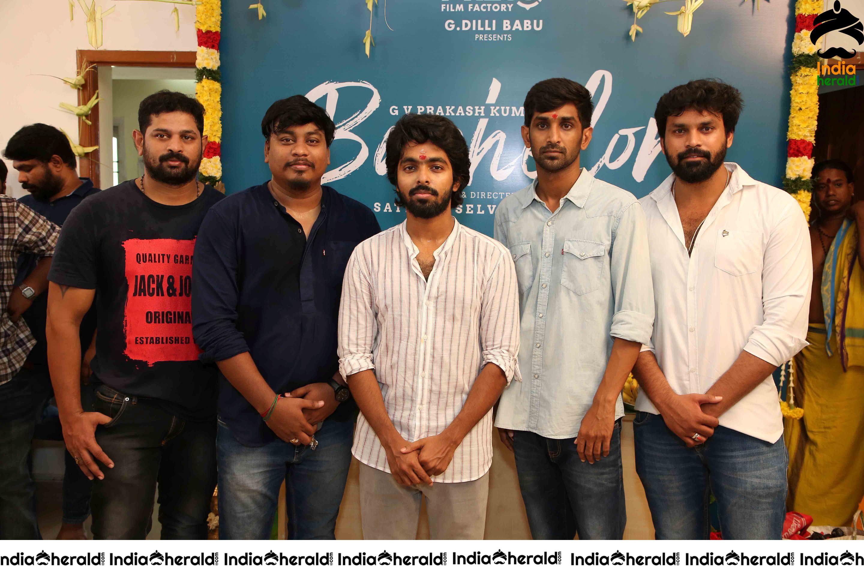 GV Prakash In Bachelor Movie Launched With A formal pooja