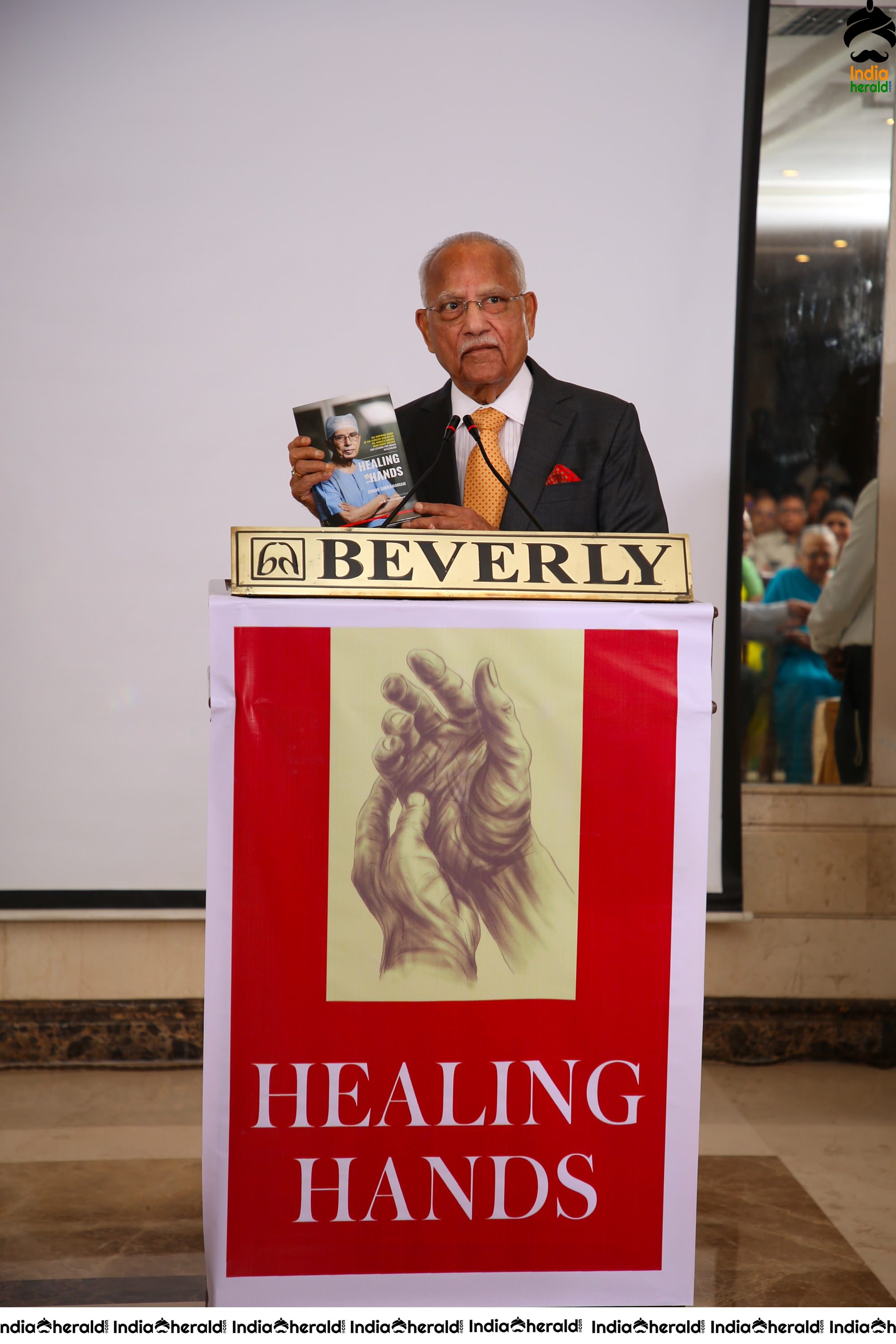 Healing Hands Book Launched by Professor R Venkataswami