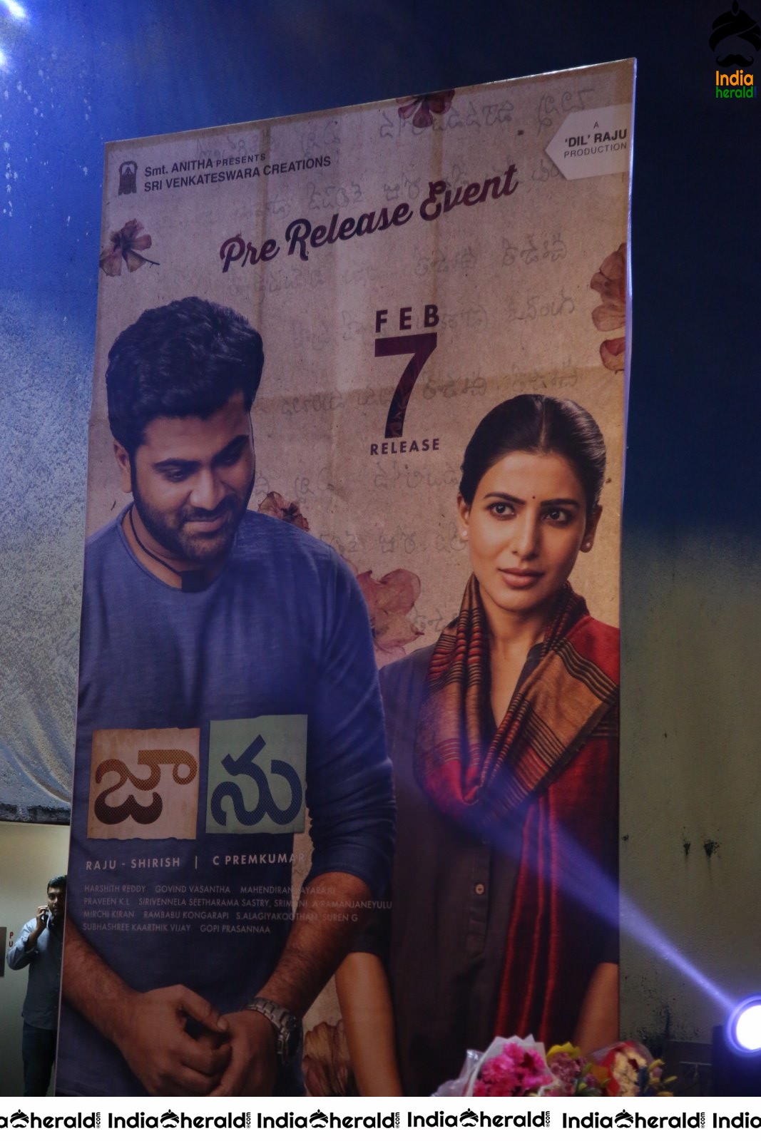 Jaanu Pre Release Event featuring Samantha and Sharwanand Set 1