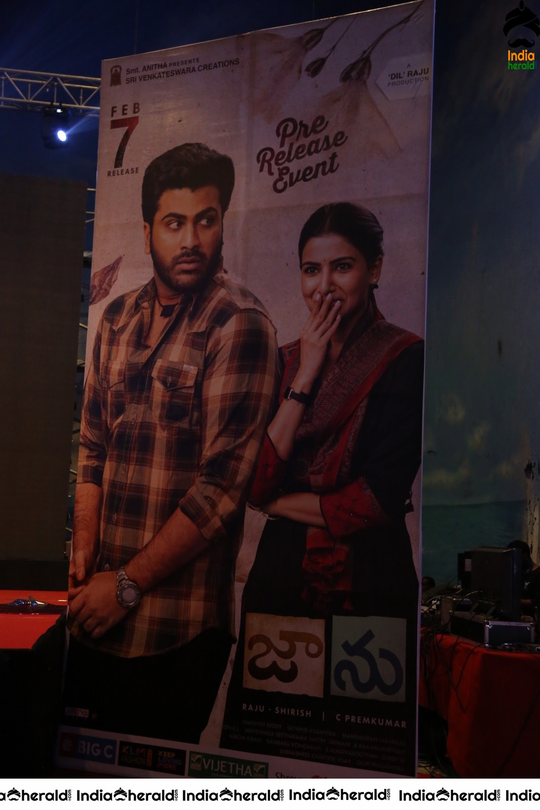 Jaanu Pre Release Event featuring Samantha and Sharwanand Set 1