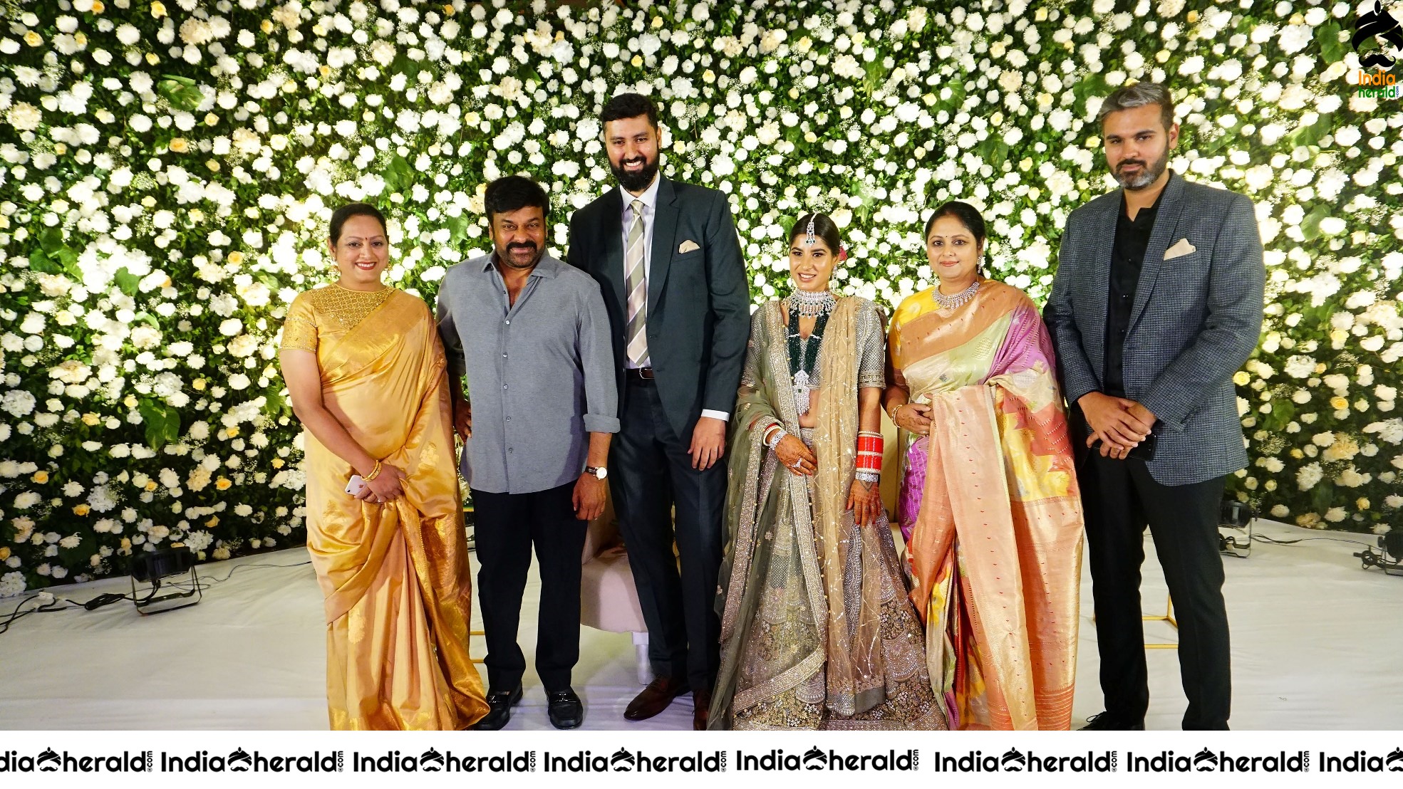 Jayasudha Kapoor Elder Son Wedding Reception Stage Photos Set 3