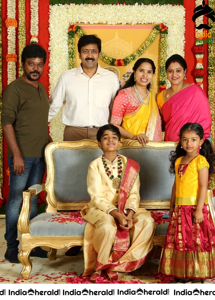 Jishnu Vadde Dhoti Ceremony Stills Set 2