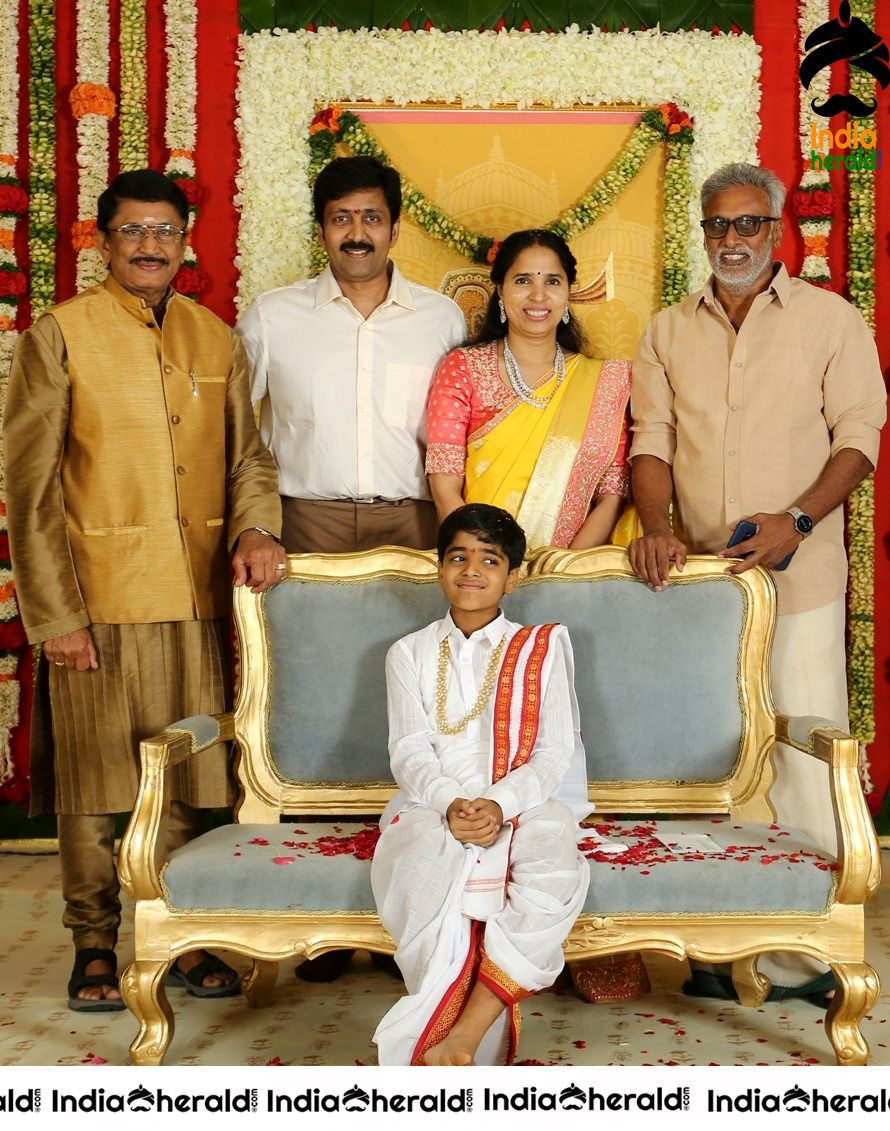 Jishnu Vadde Dhoti Ceremony Stills Set 2