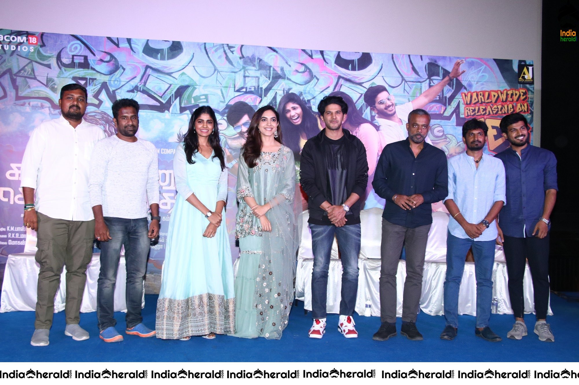 Kannum Kannum Kollaiyadithaal Success Meet Photos Set 2