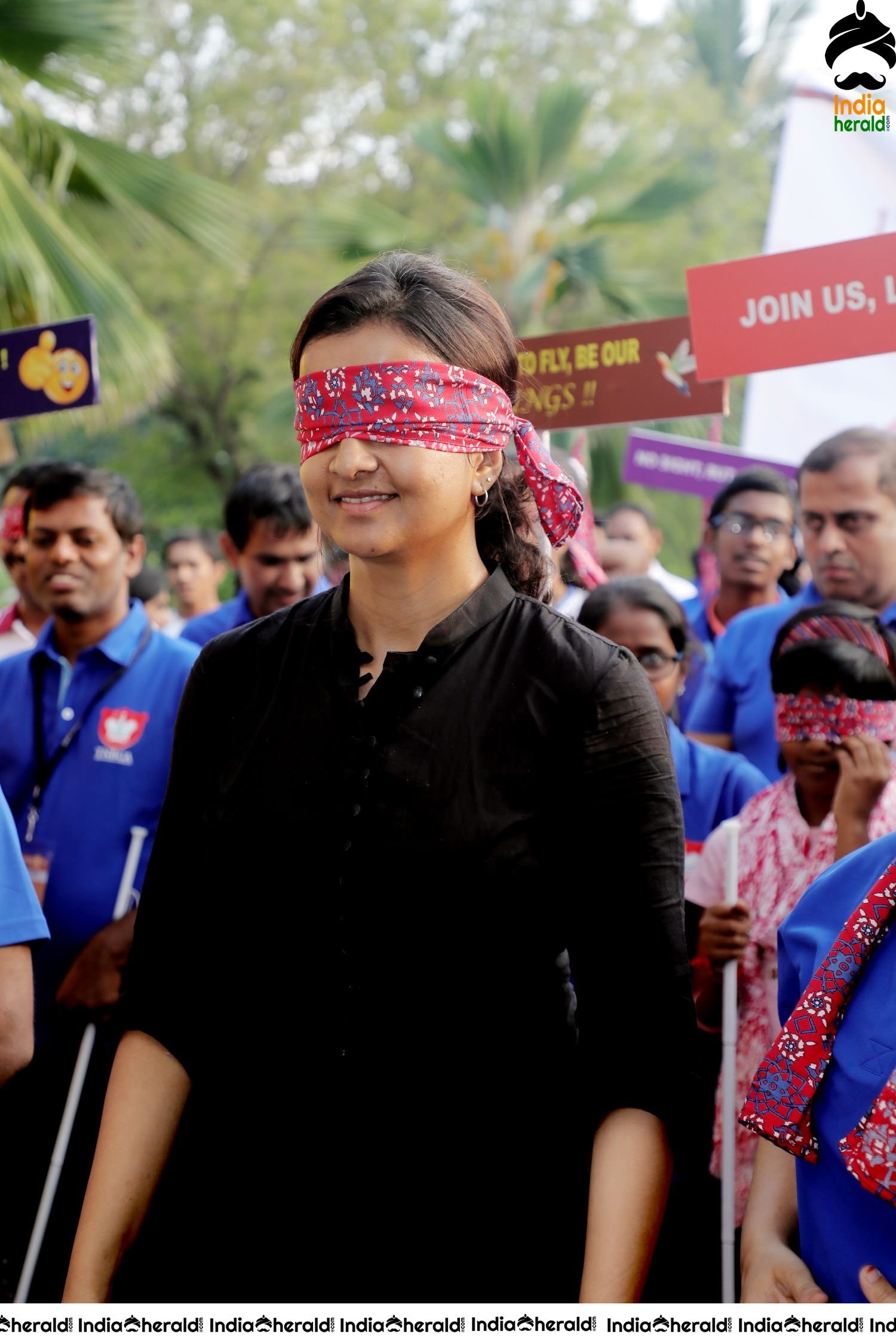 Kiruthiga Udhayanidhi launched the TNBCA official flag and flag offed the walkathon