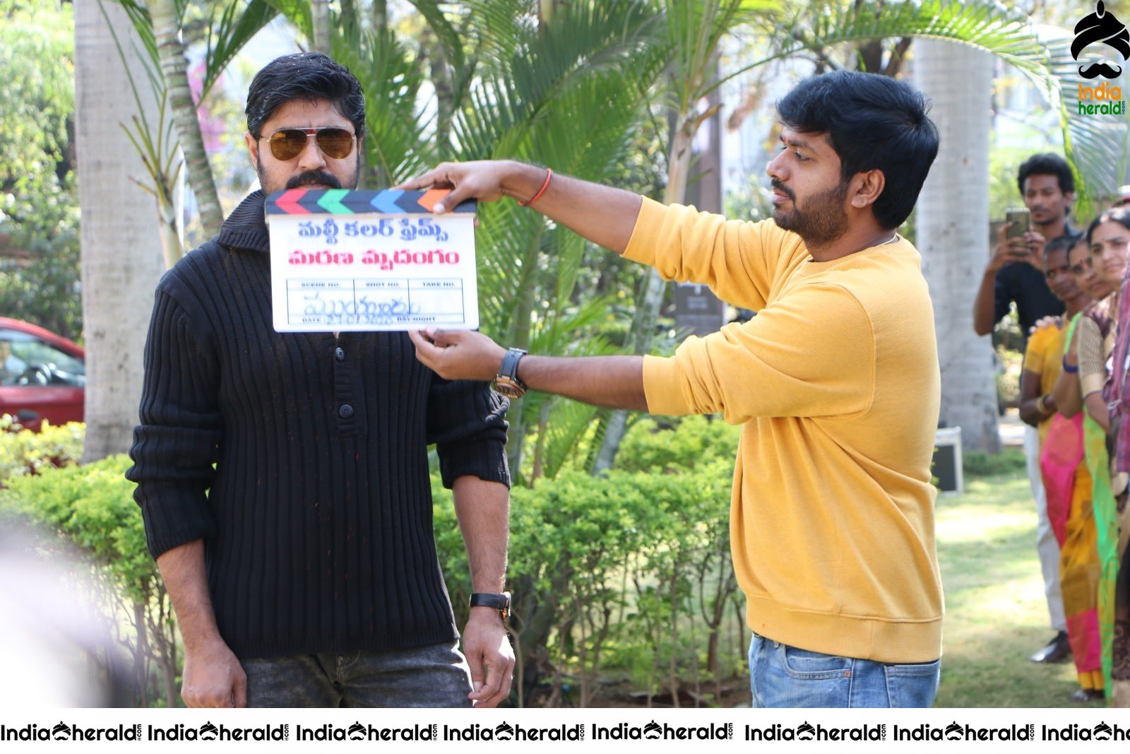 Marana Mrudangam Movie opening stills Set 1