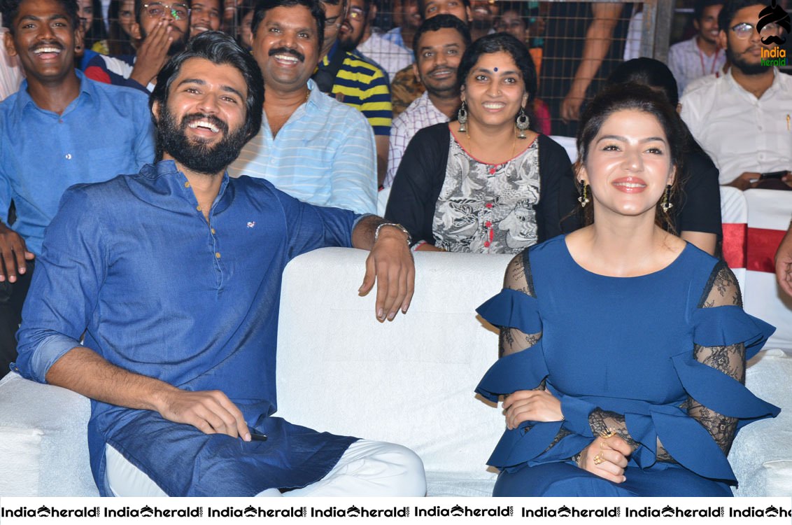 Mehreen and Vijay Devarakonda in NOTA Throwback Event Stills Set 1