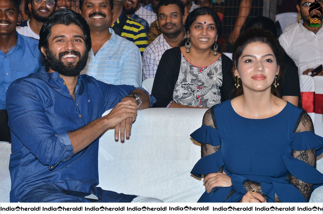 Mehreen and Vijay Devarakonda in NOTA Throwback Event Stills Set 2