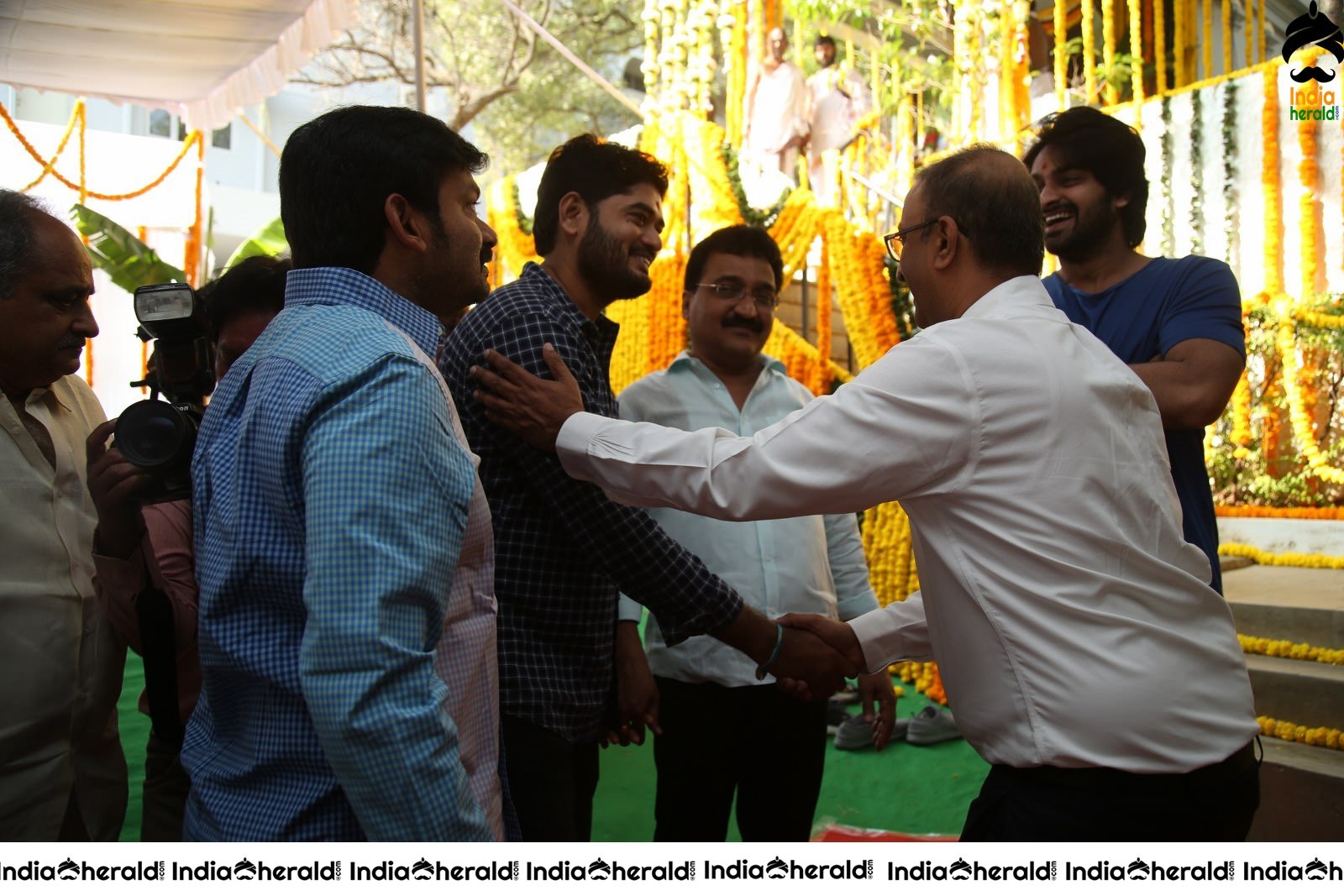 Naga Shourya New Movie Opening Pooja Stills Set 3