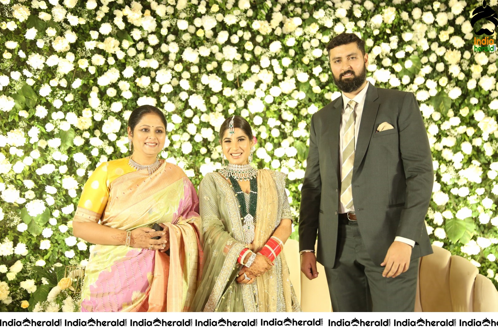 Nihar Kapoor and Amrita Wedding Reception Photos Set 3