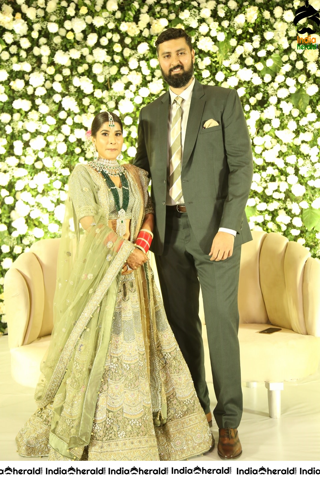 Nihar Kapoor and Amrita Wedding Reception Photos Set 3